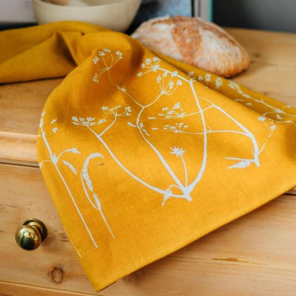 Hedgerow Linen Kitchen Towel Set - Stanley and Floyd