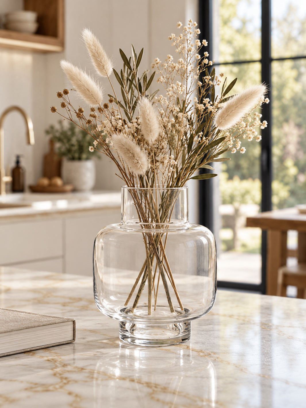 Aspen Clear Glass Vase