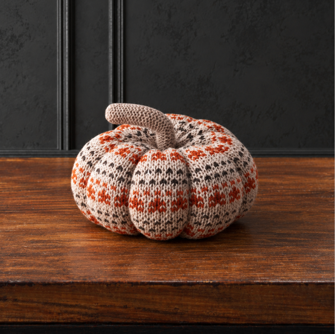 Medium Fairisle Pumpkin