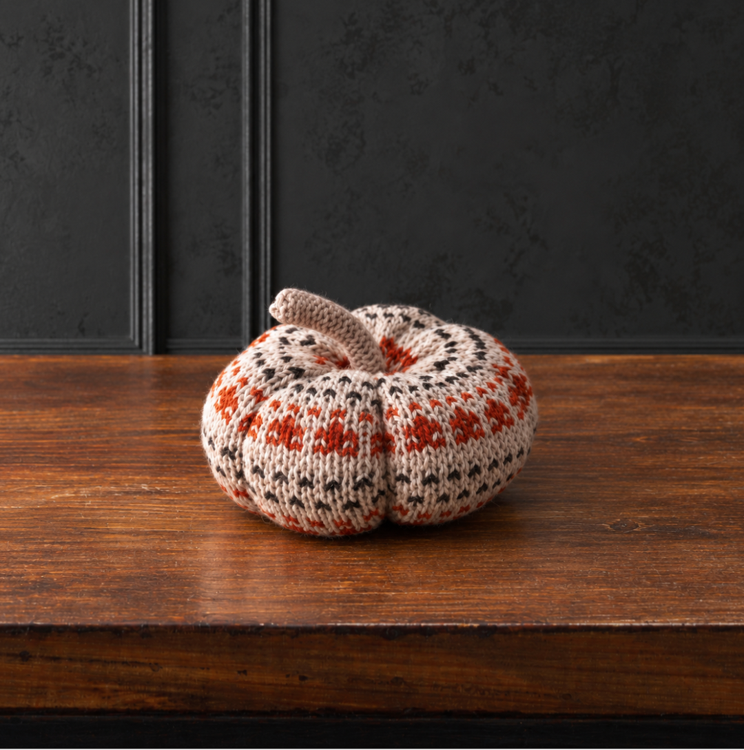 Smal Fairisle Pumpkin