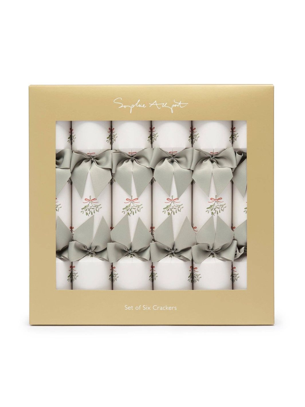 Mistletoe Christmas Crackers (Set of 6)