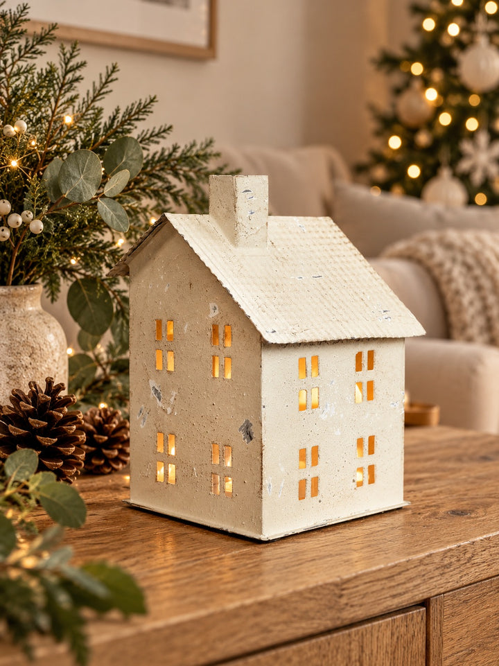 Tealight House Lantern