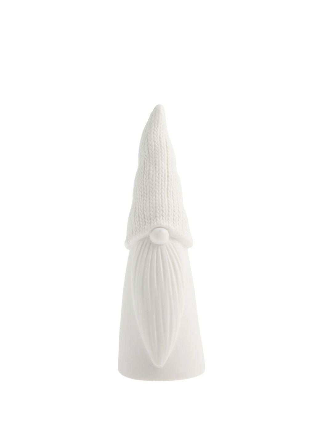White Ceramic Santa – Medium, 19cm