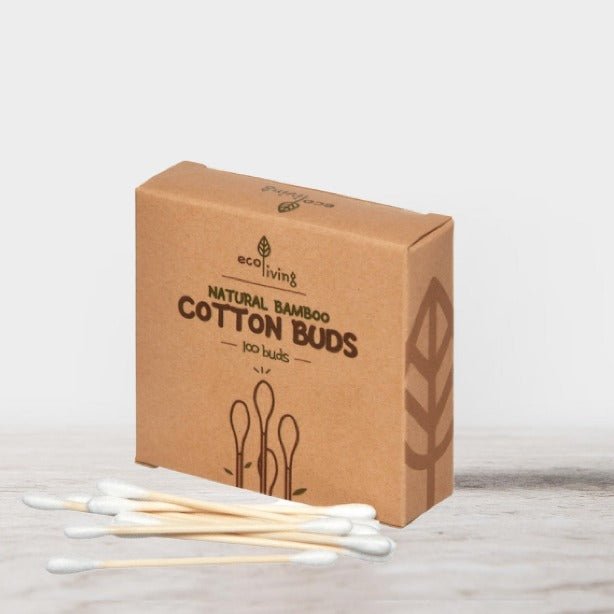 Bamboo Cotton Buds - 100 Pack - Stanley and Floyd