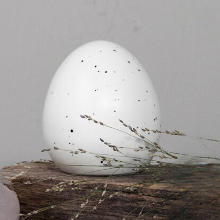 Large Ceramic Egg Decoration - Stanley and Floyd