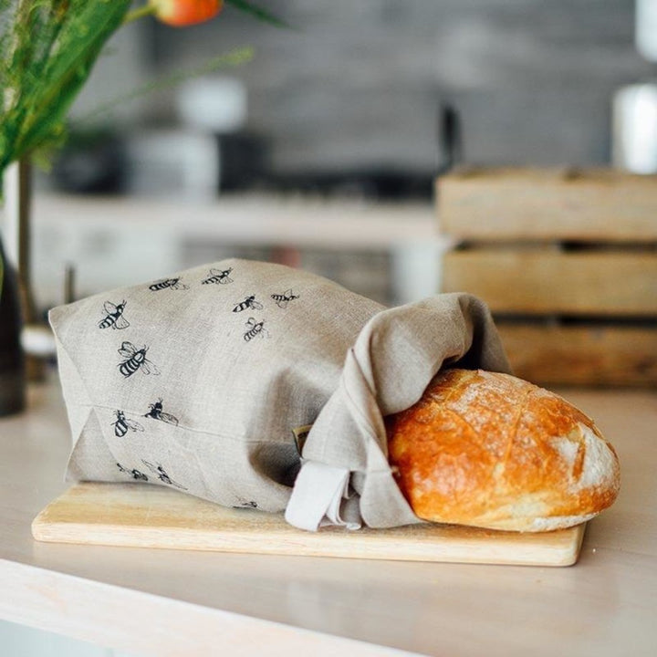Linen Bread Bag - Stanley and Floyd