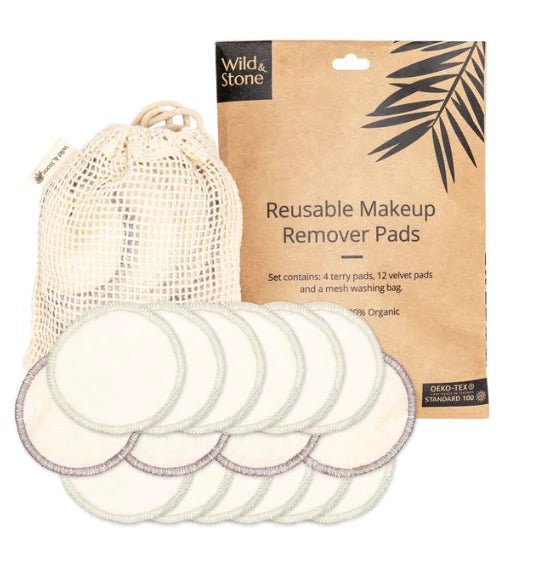 Reusable Make-Up Remover Pads - Pack of 16 - Stanley and Floyd
